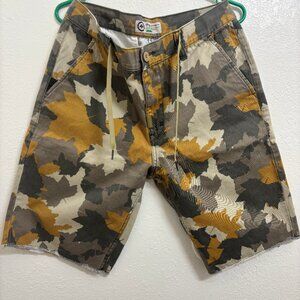 LRG Lifted Research Group camo shorts 34 brown beige